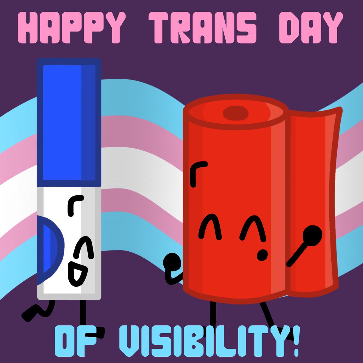 skywish_tube's tweet photo. Happy transgender day of visibility!! All of you trans people out here- you're seen, you're loved, and you're beautiful. Never let anybody take your identity away from you ^^ #BFYTS https://t.co/H8yjUbGOD7