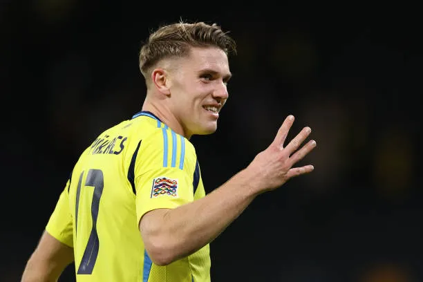 LiquidAy's tweet photo. 🚨JUST IN: Arsenal Players International Break Round Up.

♦️Gyokeres scores the winning goal that sends Sweden to the world cup. 4 Goals in the play-off.
♦️Jakub Kiwior played 90 mins for Poland
♦️Ben White played 59 minutes in the England first loss under Thomas Tuchel.
♦️Raya played 62 minutes for Spain before being replaced by Joan Garcia.
♦️Mosquera played 90 mins for Spain
♦️Kai Havertz scored the opening goal for Germany in a 2-1 win over Ghana.
♦️Ethan Nwaneri scored 2 goals for England U21
♦️Miles Lewis-Skelly picked up an assist for the U21
♦️Max Dowman picked up 1⚽️2🅰️ for the England U18.
♦️Calafiori played 120 mins in Italy's penalty shootout loss to Bosnia-Herzegovina. Cala and Italy missed out of the world cup.