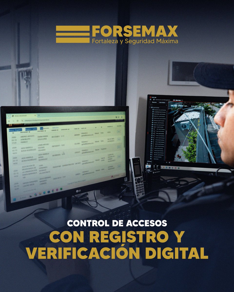 forsemax's tweet photo. Con nuestro sistema Urban IQ, cada ingreso queda documentado y monitoreado por nuestro equipo  #ForseMax #urbanizacionPrivada #ControldeAcceso #VigilanciaGarantizada #SeguridadPrivada https://t.co/7R5NQiorvy