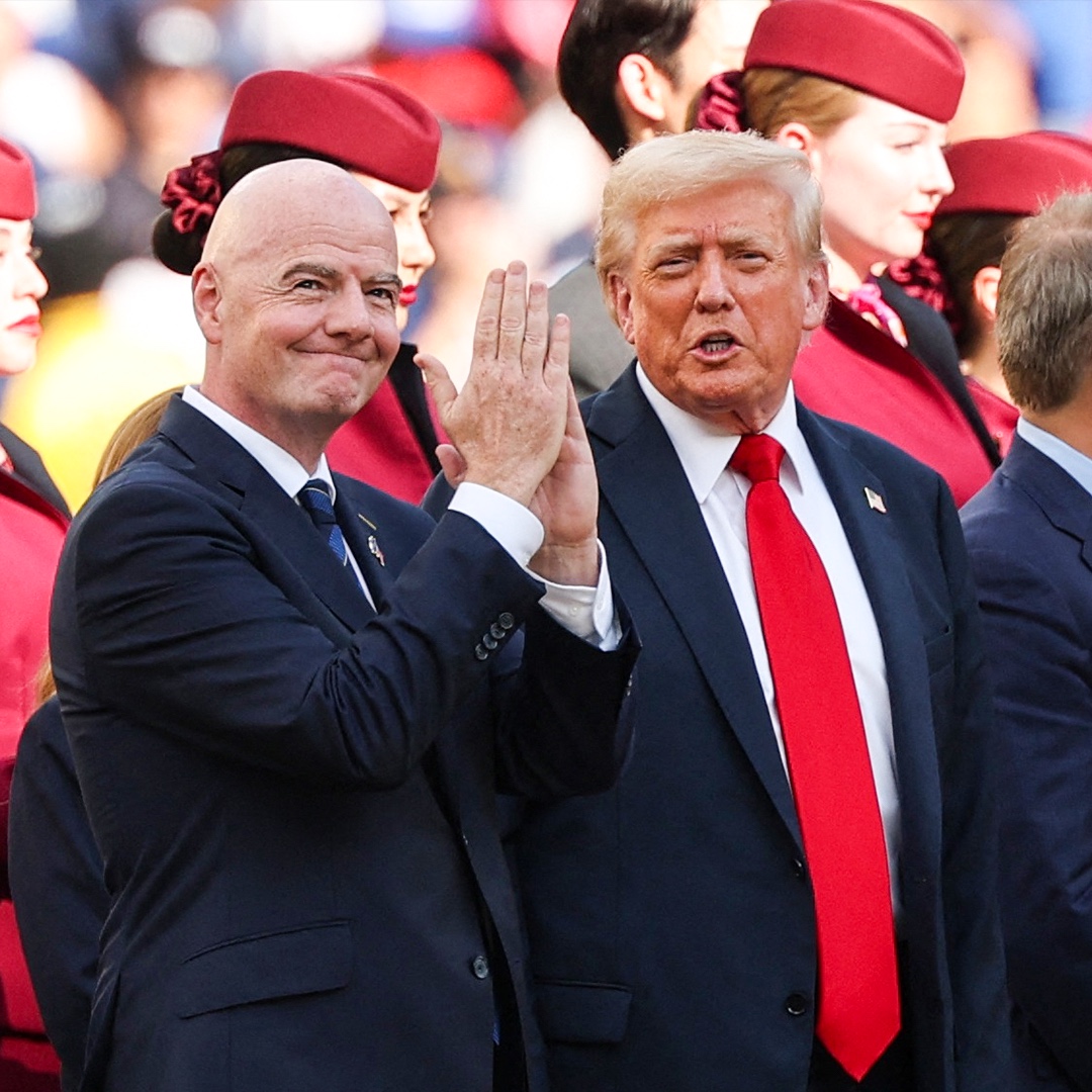 FOS's tweet photo. FIFA president Gianni Infantino says that Iran will play in the World Cup in the United States.

Iran is scheduled for three games on U.S. soil this summer, which comes after President Trump said he couldn't guarantee the team's safety.
