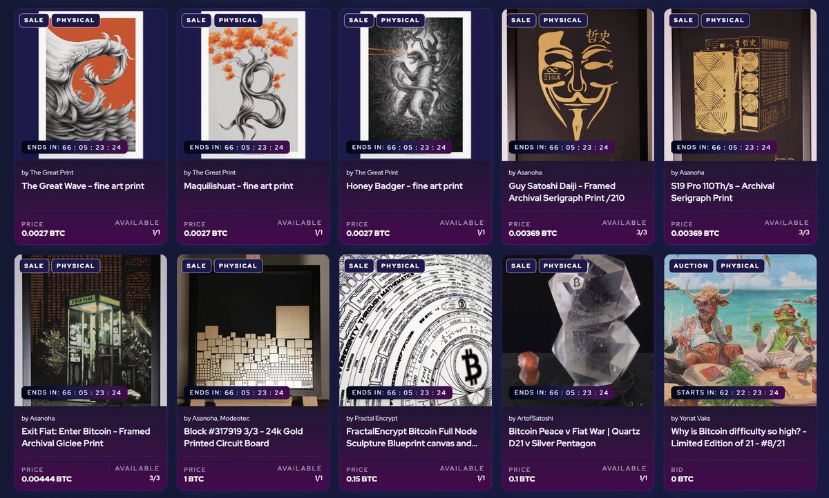 Bitcoin Art Magazine tweet media