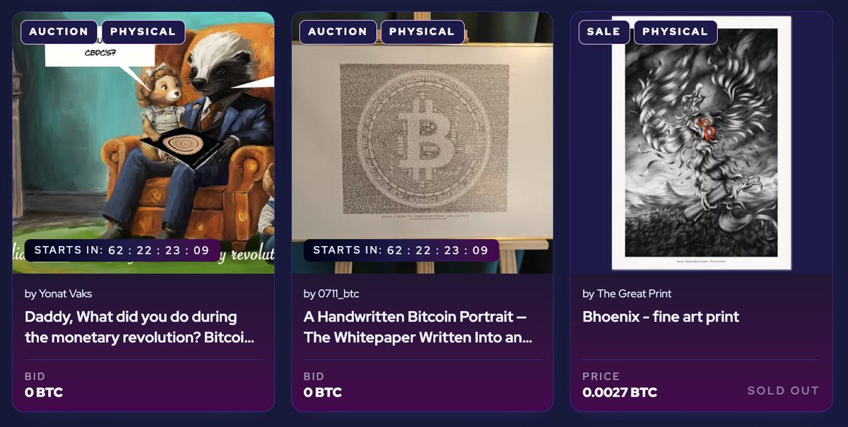Bitcoin Art Magazine tweet media