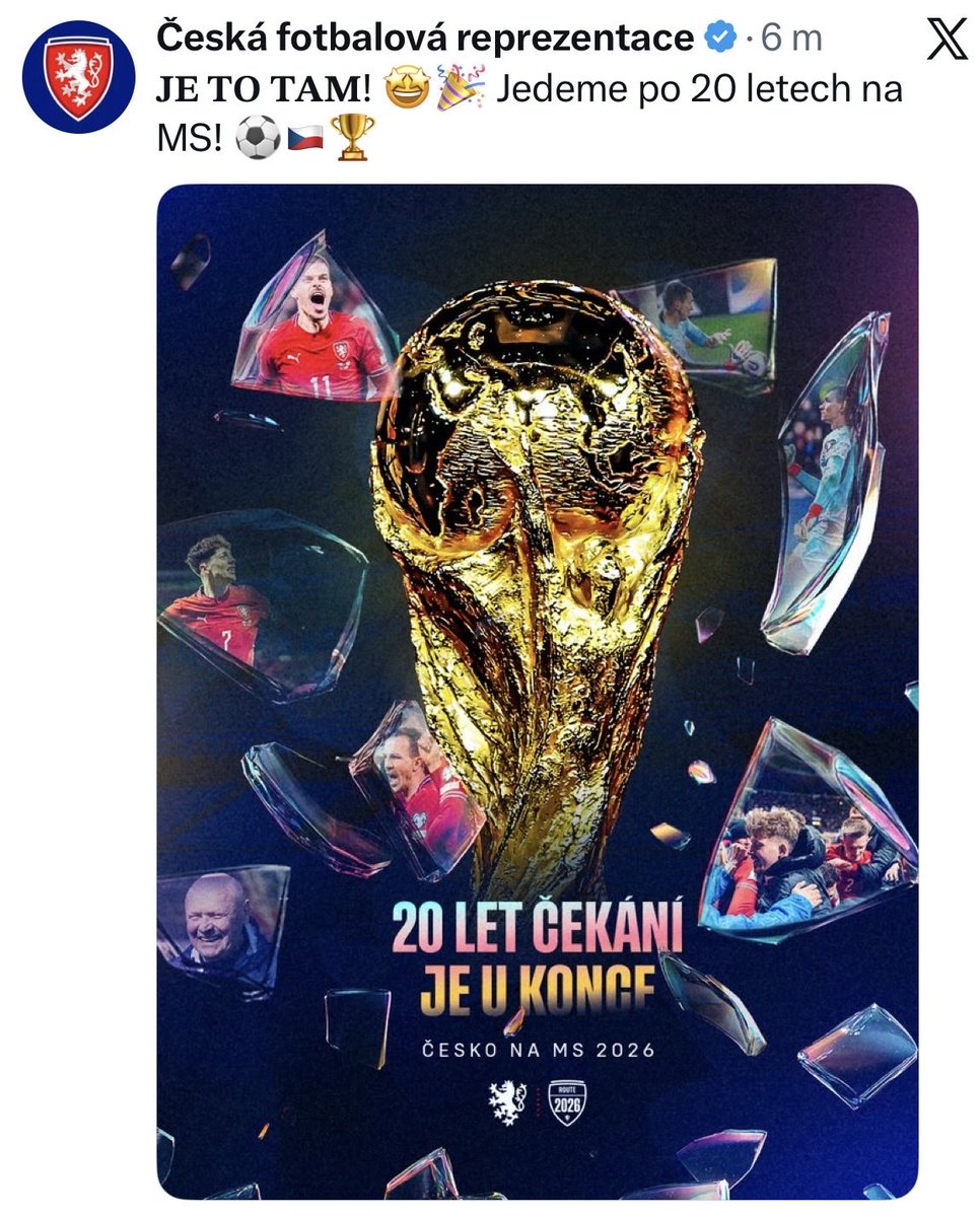plachej's tweet photo. Lets go 🇨🇿👍
Thanks @swissfootdata ! https://t.co/CKesD4yIe3