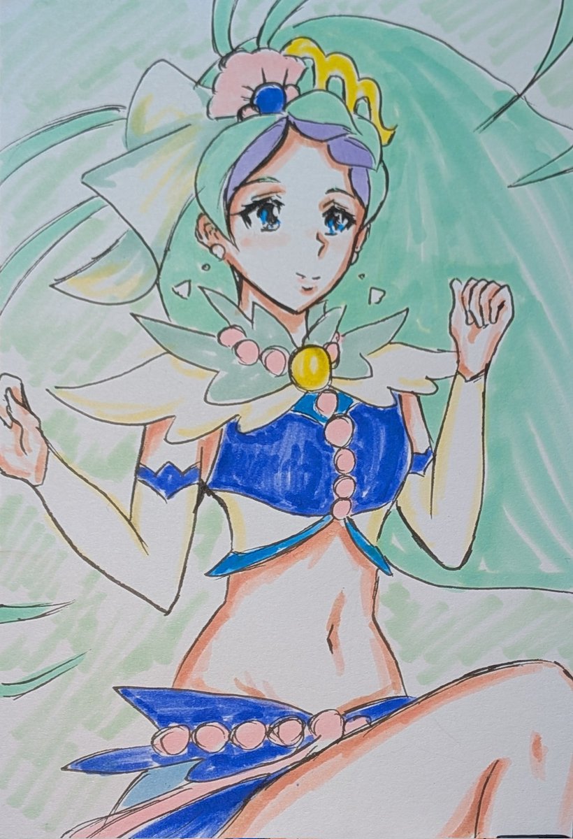 「#ゴープリ10周年なので海藤みなみさん3733枚描いてお祝い (1569) 4月」|沖庵のイラスト