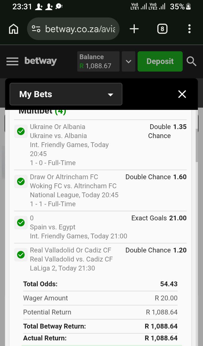 ChrysPrinc82958's tweet photo. BOOM🏆🫵 Betway Congratulations https://t.co/oWF22U7jjd