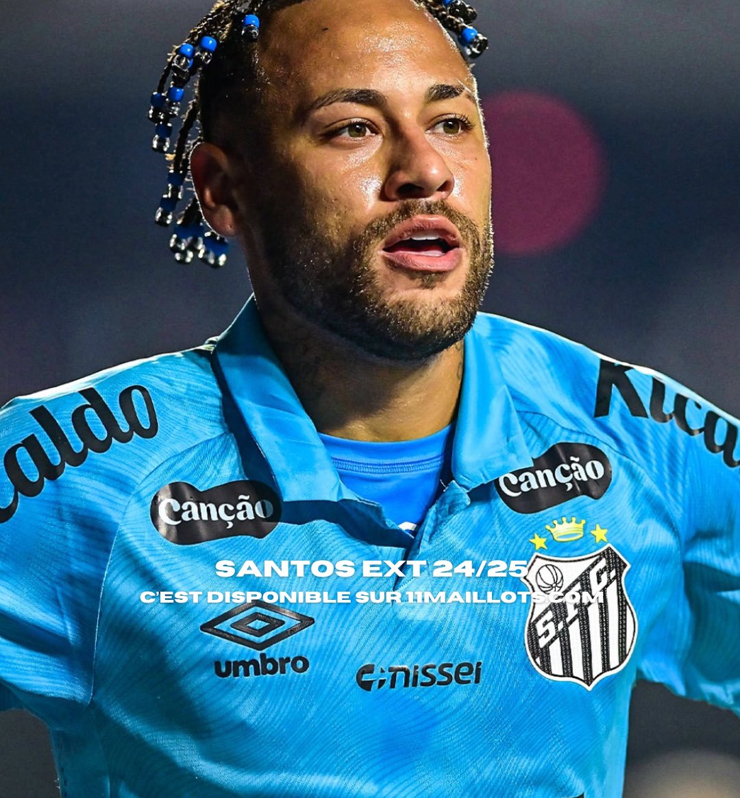 11maillots's tweet photo. 🔵 Le nouveau maillot extérieur de Santos 2024/2025 est là !
Disponible dès maintenant sur https://t.co/6LRsxaRbES avec -20% grâce au code SR20 ⚡ https://t.co/B7QlEJDVkP