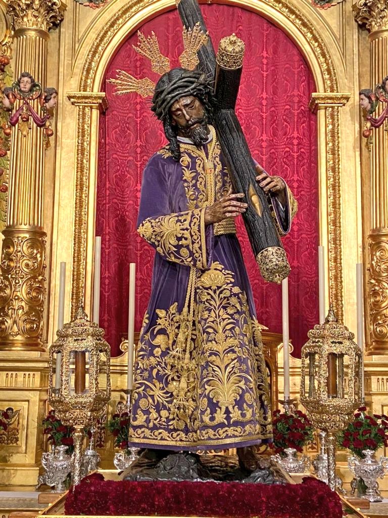 🔴 ÚLTIMA HORA | El Señor del Gran Poder procesionará esta Madrugada por primera vez con la túnica "de los devotos" en esta Madrugá.

Cc <a href="/elllamadorcsr/">elllamadorcsr</a> 

#SSantaSevilla26