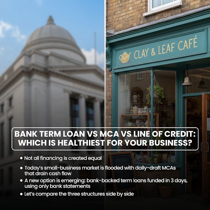 Integrity_Cap's tweet photo. MCAs drain cash with daily drafts, and lines of credit can freeze.

Choose better: fast, bank-backed term loans with fixed monthly payments for real stability and growth.
Start here: https://t.co/9juMp7guLG

#BusinessFunding #SmallBusinessLoans #SmartFinancing #IntegrityCap https://t.co/qRvbfDAtXl
