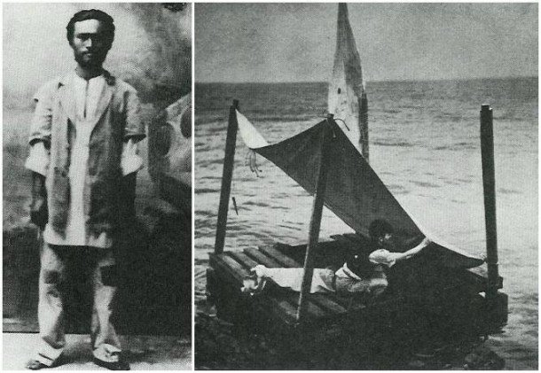 URDailyHistory's tweet image. 5 April 1943: #Chinese steward Poon Lim, who was serving on the #British merchant ship SS Ben Lomond, is found near #Brazil by #fishermen after being at sea for 133 days. His ship had been sunk by a German U-boat during World War II on November 23, 1942. #History #OTD #ad