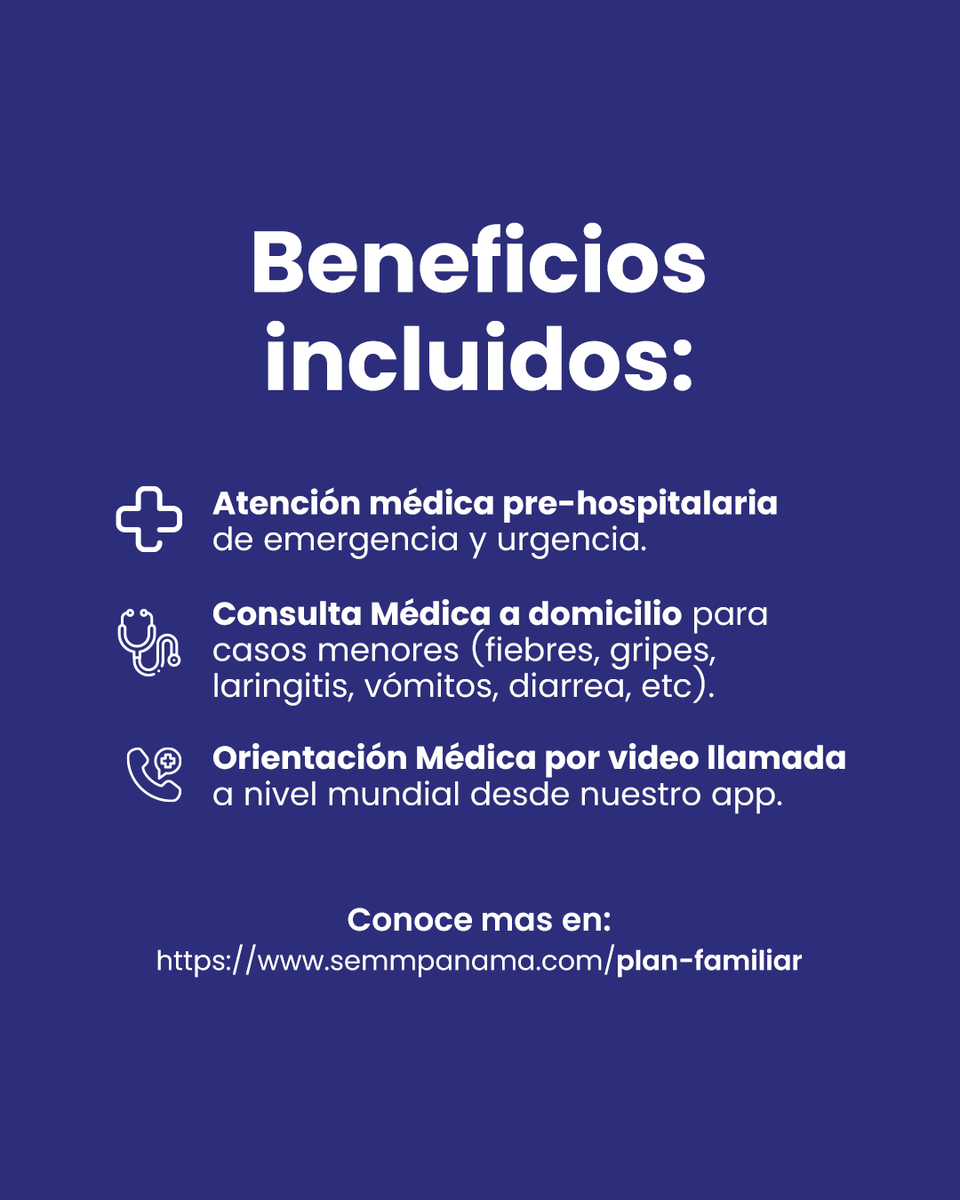 La tranquilidad de saber que tu familia está protegida… no tiene precio 💙
Con SEMM, tienes atención médica cuando la necesites, donde la necesites.
Porque su bienestar siempre va primero.
📞 Afíliate hoy. 366-0122 | WhatsApp 6618-4122