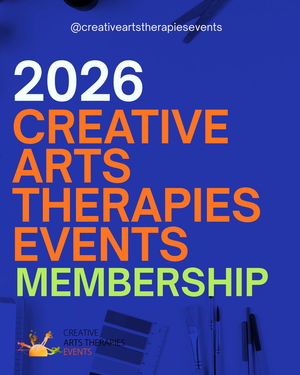 cate_org's tweet photo. Professional development and support in one place - for creative arts therapist.

Become a member: https://t.co/MvxaGjiiPD https://t.co/Xzy3RmZOVp