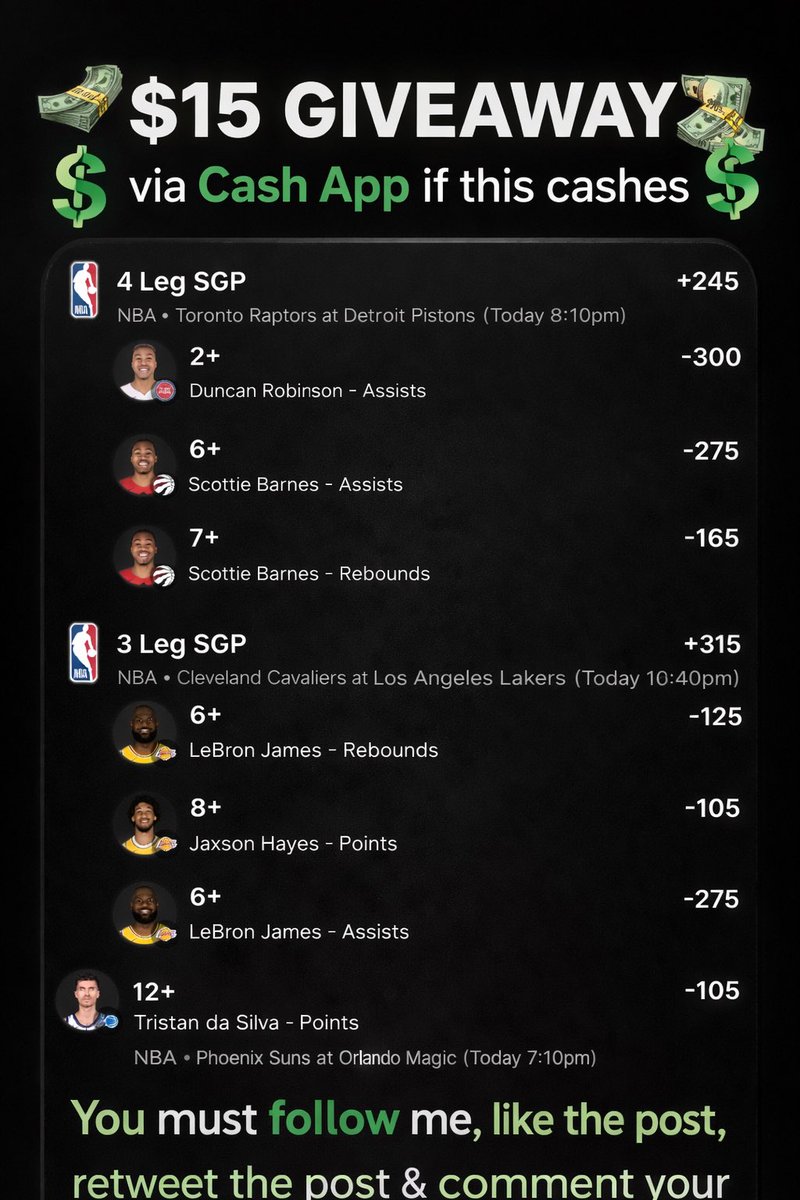 🚨MLB GIVEAWAY🚨

#GamblingCommunity #GamblingTwitter #GamblingX