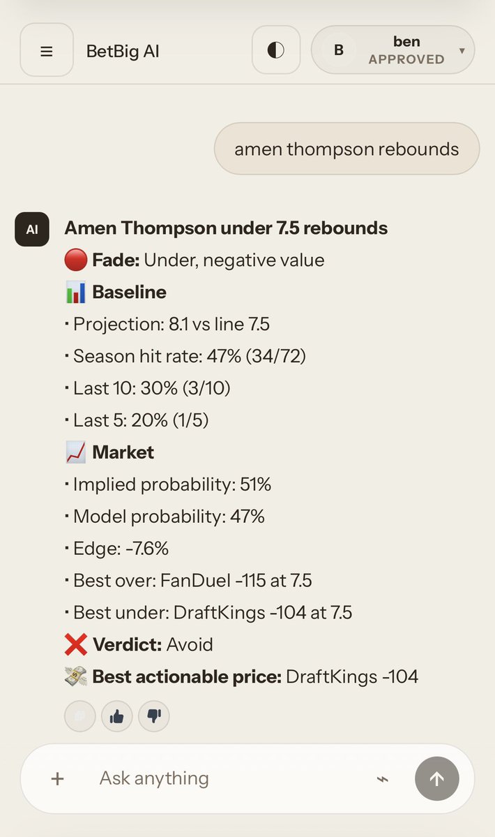 BetBigAI tweet media