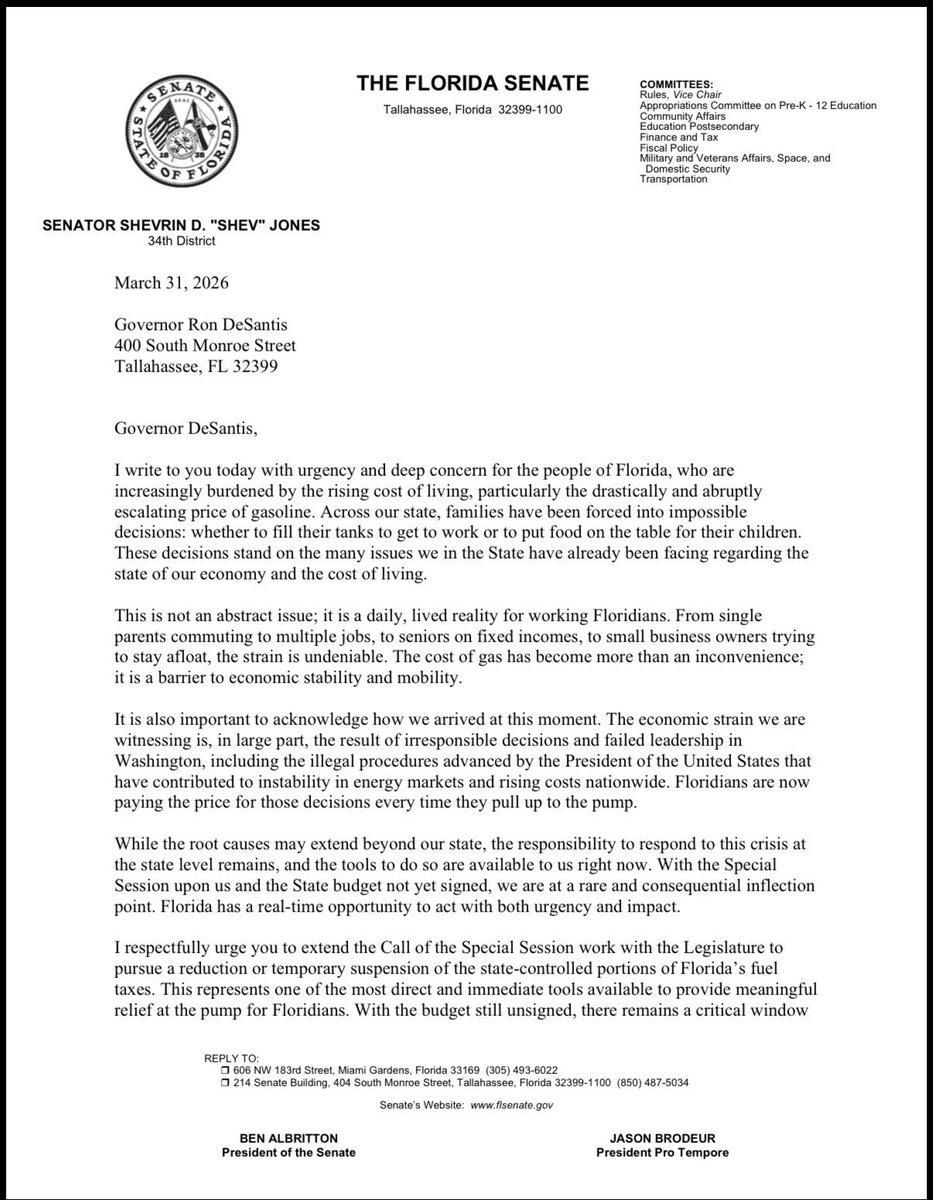 Shevrin “Shev” Jones tweet media