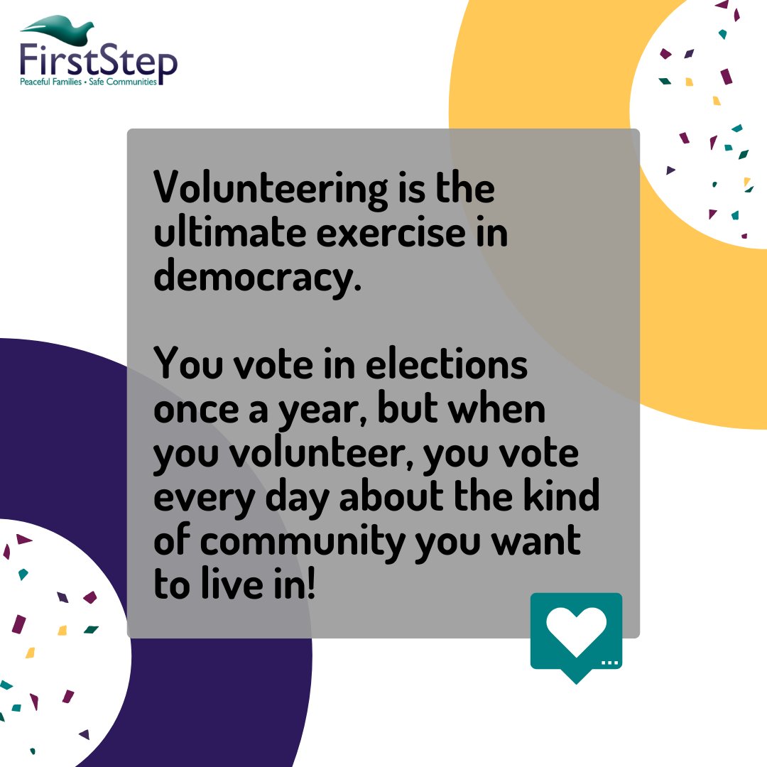FirstStepPeace1's tweet image. 🙌 Every hour you give, every act of kindness, is a vote for the community you want to live in. 💜
🌟 Thank you for making a difference, every day!

#VolunteerAppreciationMonth #VolunteerImpact #CommunityHeroes #MakingADifference #PurplePower