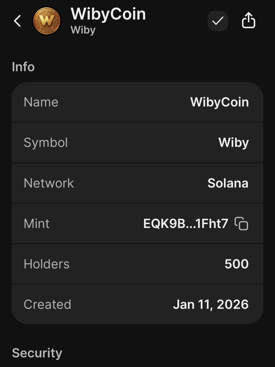 wibycoin's tweet photo. 🚀 WIBY PRE-SALE IS LIVE! Participate! 🚀
Stay connected with our community and don't miss any news!

✅ Follow us on Twitter
https://t.co/t2B6LhfxI0
✅ Retweet and support

✅ Join our community on Telegram
https://t.co/fj1o29Wyys…

🌐 Buy from the official website!! https://t.co/UArf36IkFe

🔥 Big news is coming — those who support us from the beginning always win!

#Crypto #Trading #BYTrader #Web3 #CommunityCare