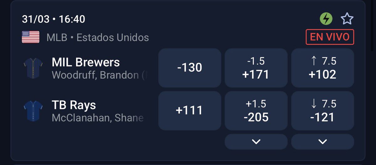 DenilBets's tweet photo. HOY VUELVE SHANE MACCLANAHAN👀

EL AS DE LOS RAYS VUELVE 🔥

¿COMO VEN ESTE JUEGO? https://t.co/EcNFLJVABy