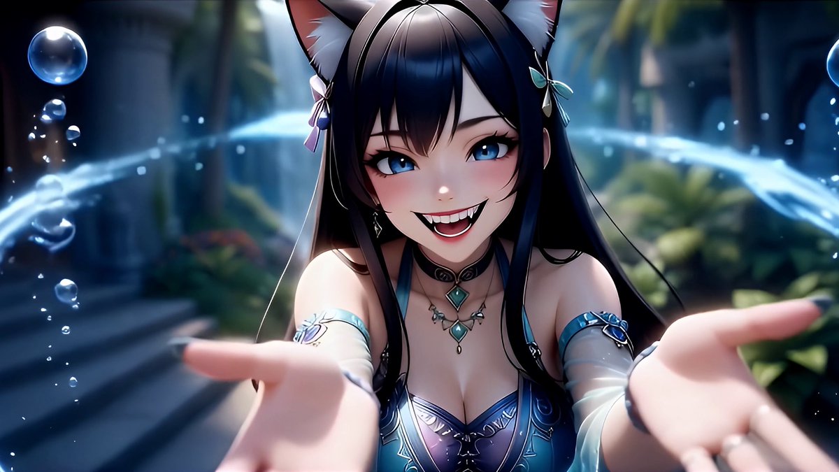 UwuKittyPop's tweet photo. Hiii I’m Uwu Kitty! ✨🐈‍⬛ ✨ my new song ‘Glitter in my Veins’ is out now! Link in bio. ✨💫✨ #kpop #kpopmusic #kpopmusicvideo #kpopfanart #kpopfan https://t.co/udKim7LJAU