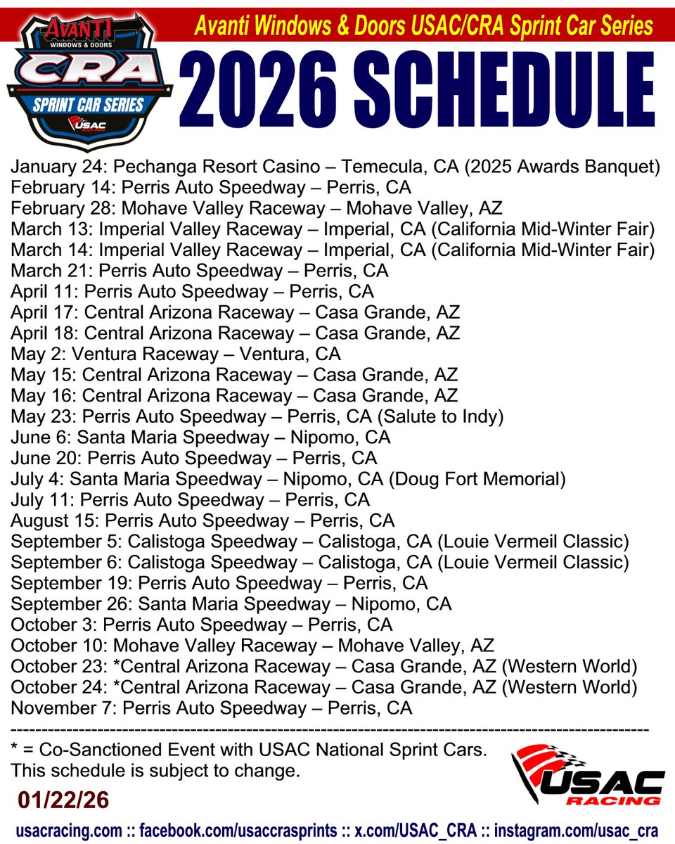 USAC/CRA Sprint Cars tweet media