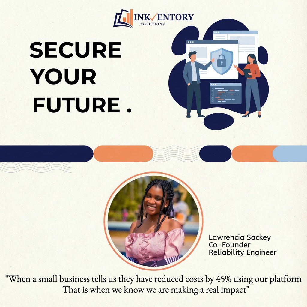 _Inkventory's tweet photo. Lawrencia Sackey at Inkventory Solutions: “Reducing costs by 45% – that’s real impact!” 🚀💪✨

Contact us via our Instagram or send a message on WhatsApp +233 559 904 142 🚀
#InventoryManagement #RealTimeStock https://t.co/VJ4R7FXFK3