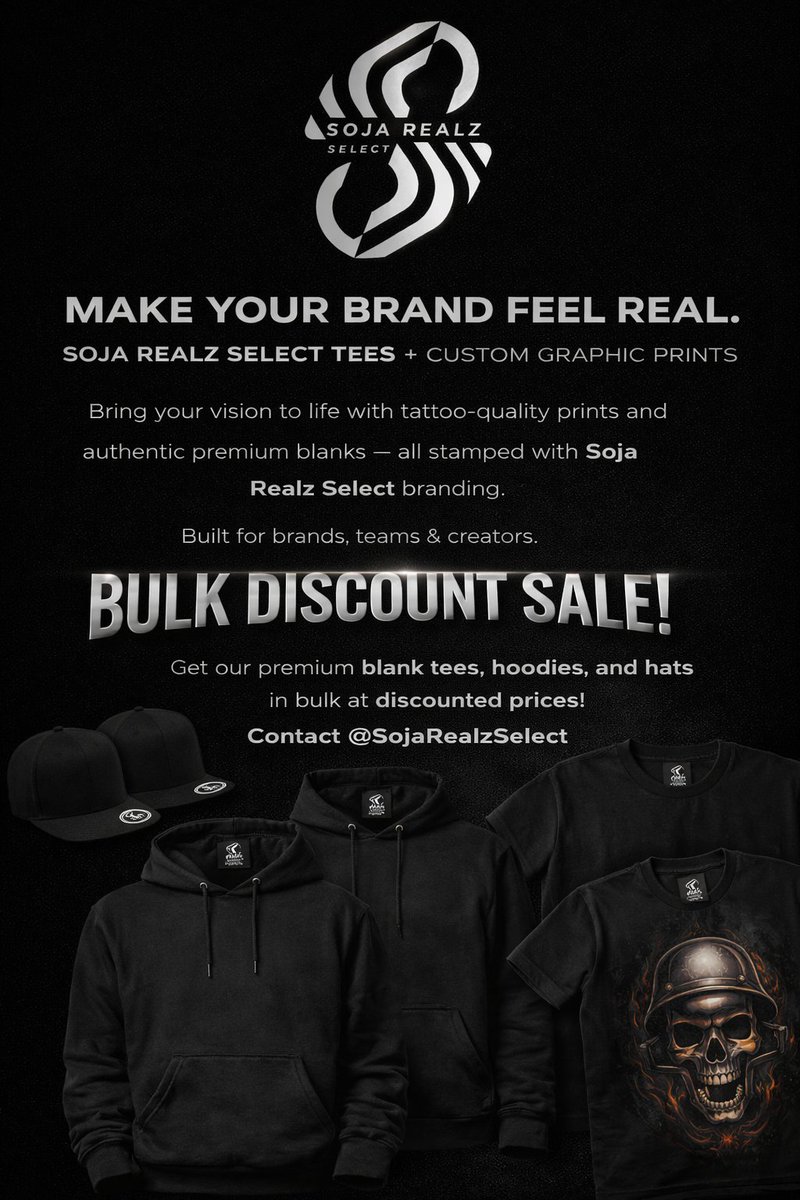 SIGN UP TO SOJA REALZ SELECT tweet media