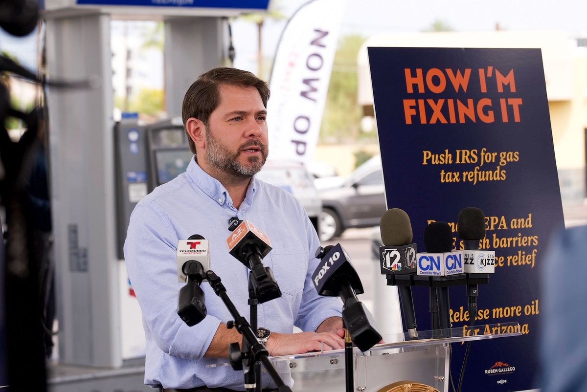 Senator Ruben Gallego tweet media