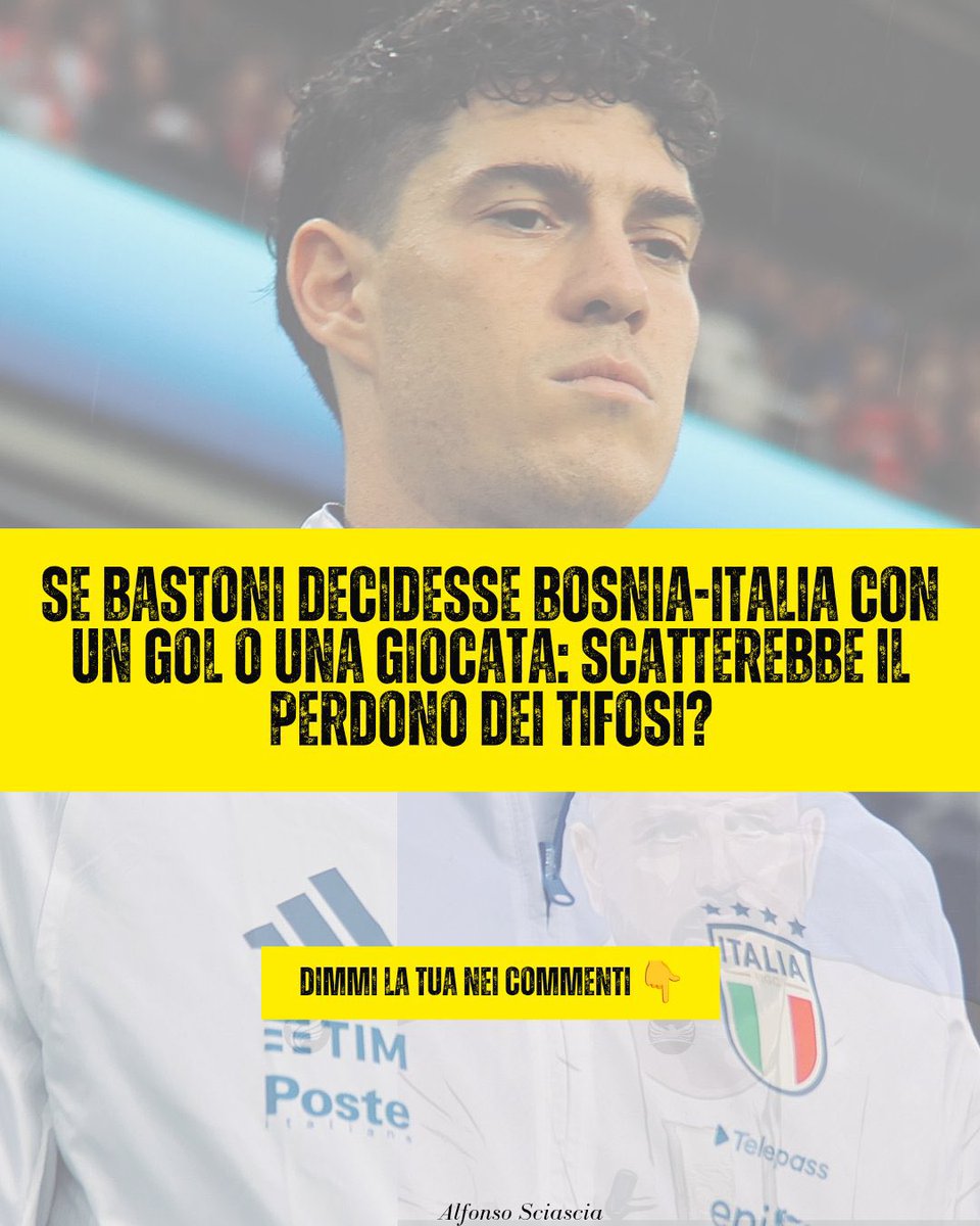 RinaldoEnrico's tweet photo. #BosniaItalia https://t.co/qKblLLpnUr