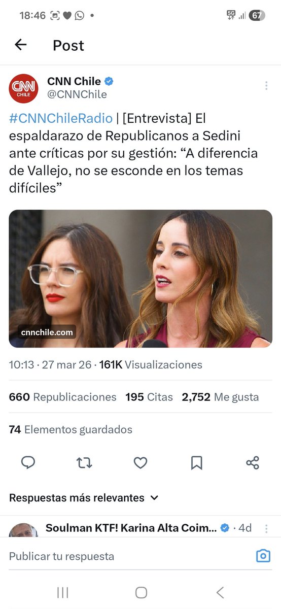 Soulman KTF! Karina Alta Coimera 🇨🇱🇪🇦 ⬛⬜🔻 tweet media