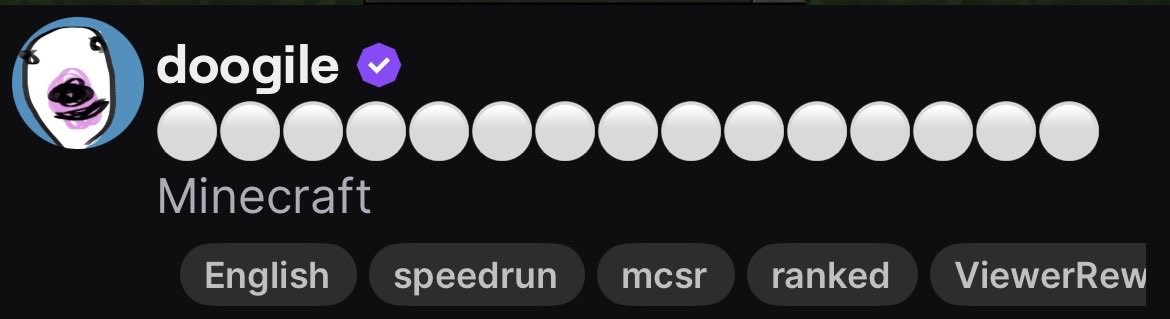 fakest mcsr fan to exist tweet media