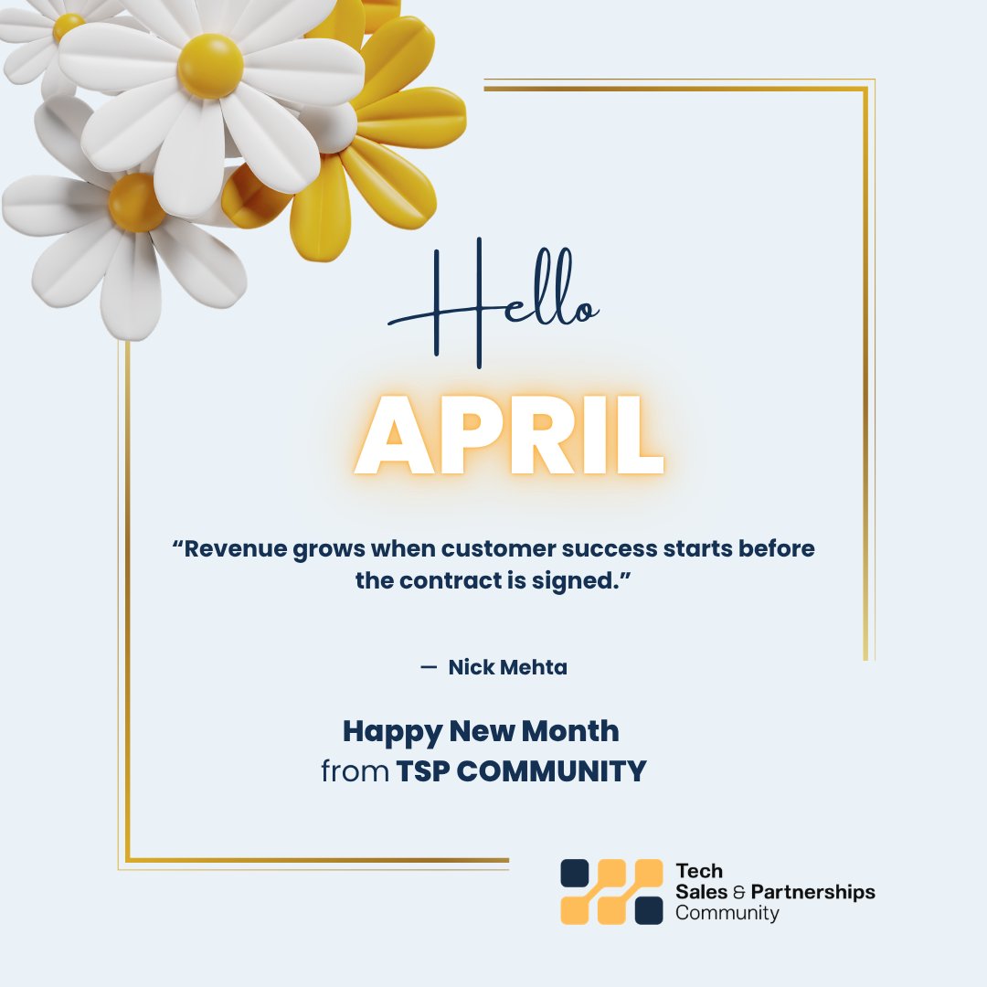 Tech Sales & Partnerships Community (TSPC) tweet media