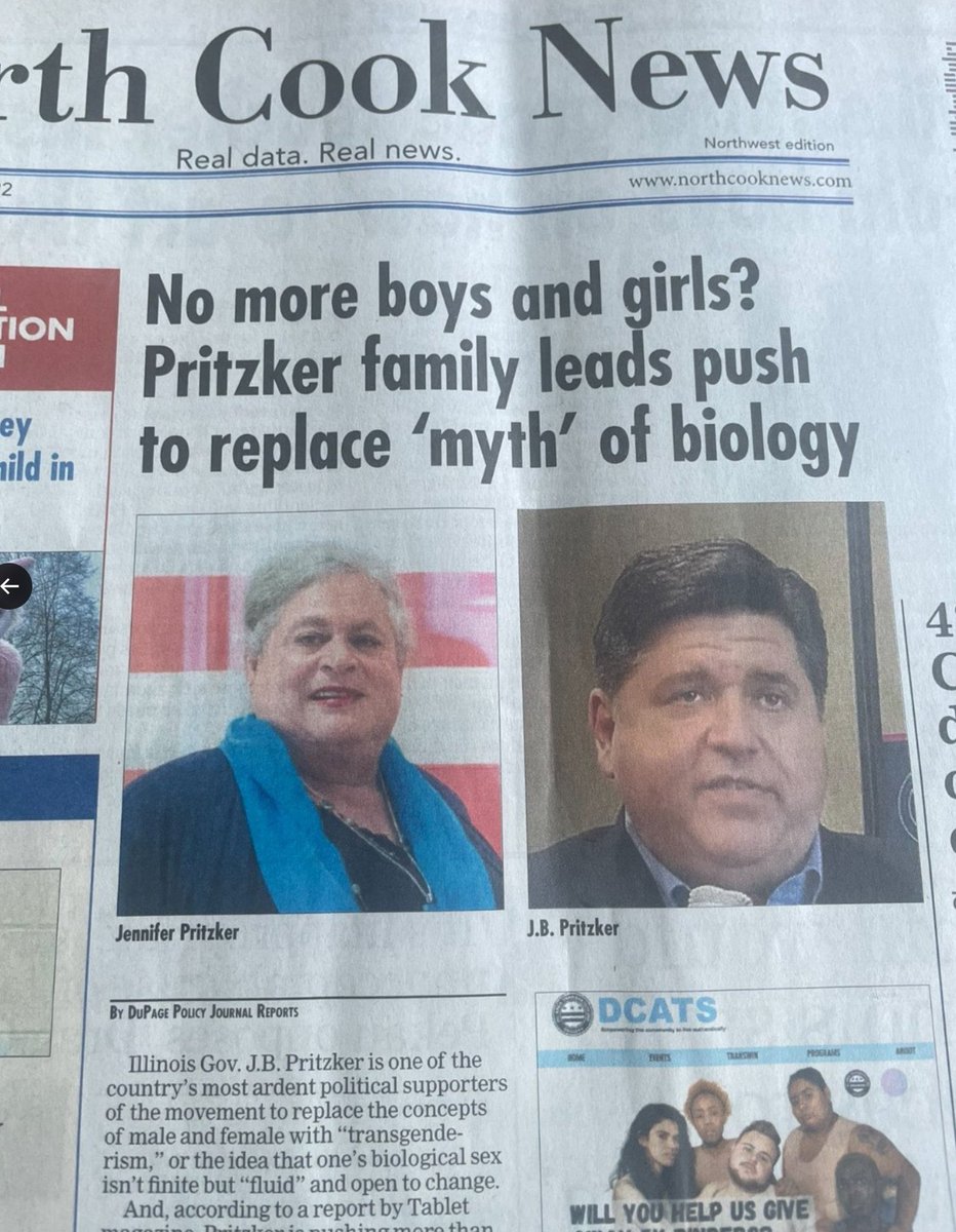 DricusKaneXX's tweet photo. @GovPritzker This is why, his fucking brother is one. Spread the word all over Illinois. @DarrenBaileyIL this is how you win. https://t.co/TO06dkadn6