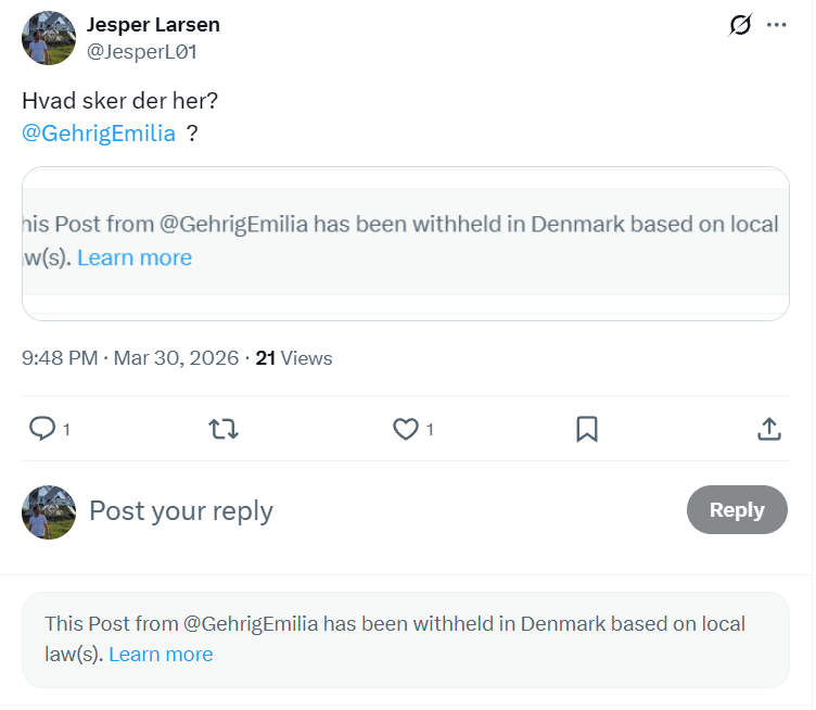 JesperL01's tweet photo. @berlingske @amalie_lyhne @GehrigEmilia Nu bliver det rigtig spændende, @GehrigEmilia . https://t.co/lsbX5UNdq8