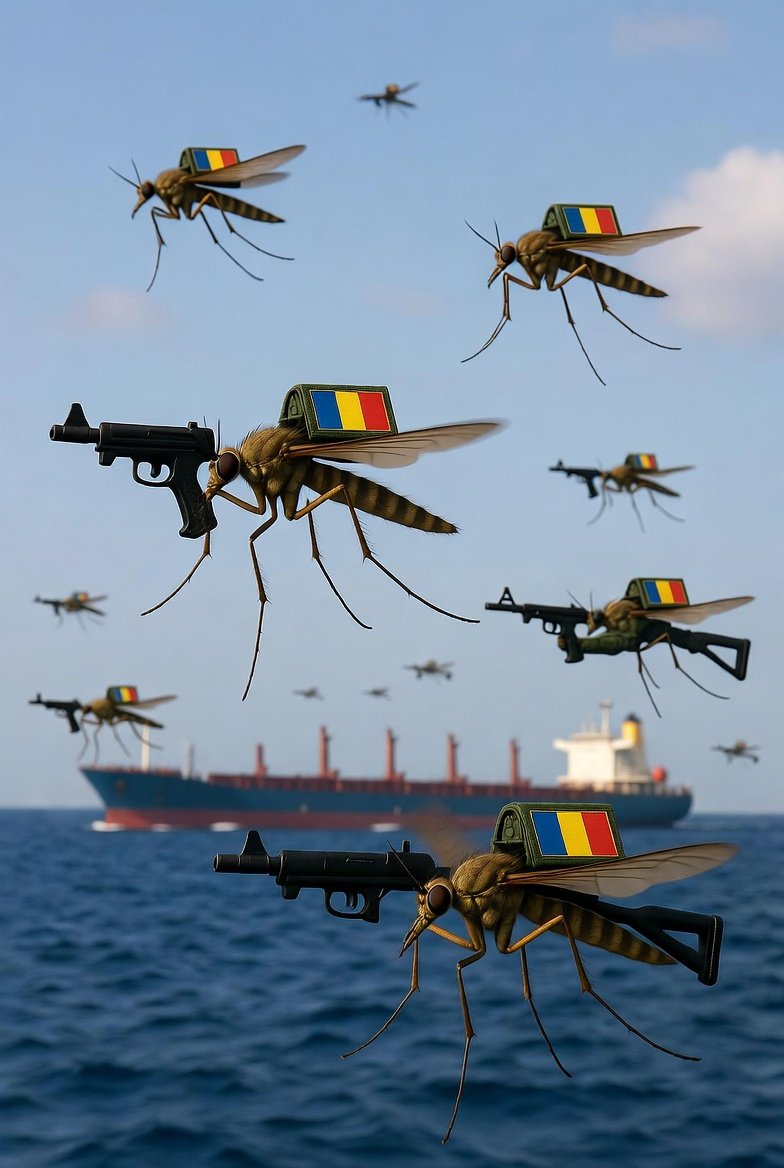 newRMD's tweet photo. @Cobratate 0 fishermen as well.  
Summer is coming, plenty mosquitos will be on the way to guard the straight of Hormuz. https://t.co/8XrY3K9jIF