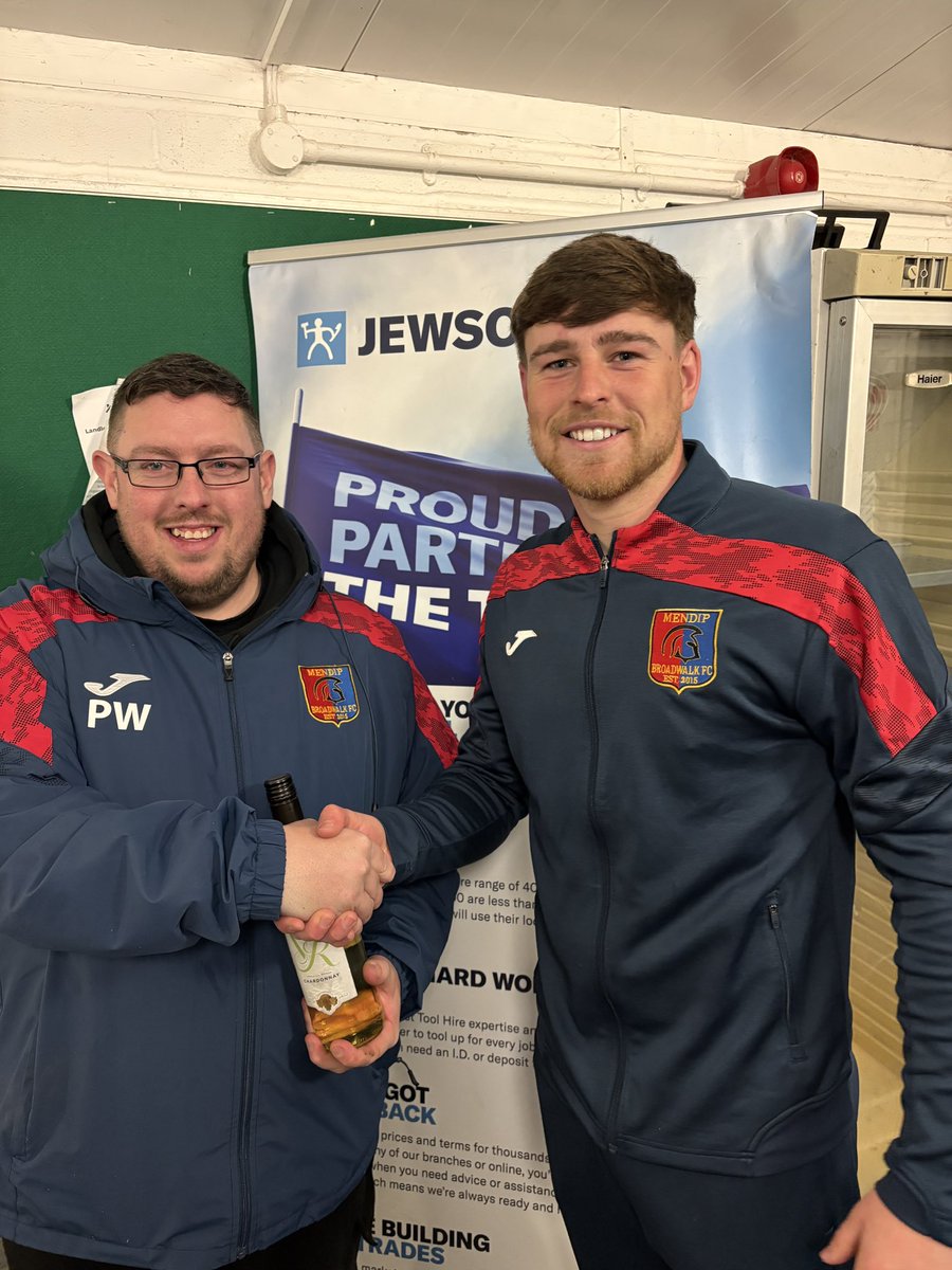 mendipmatchday's tweet photo. MOM tonight goes to Jackson Brown, a solid display against a lively winger.  🔴🔵

Well Done 👏 @JacksonJB_ https://t.co/Os8WdrayJN