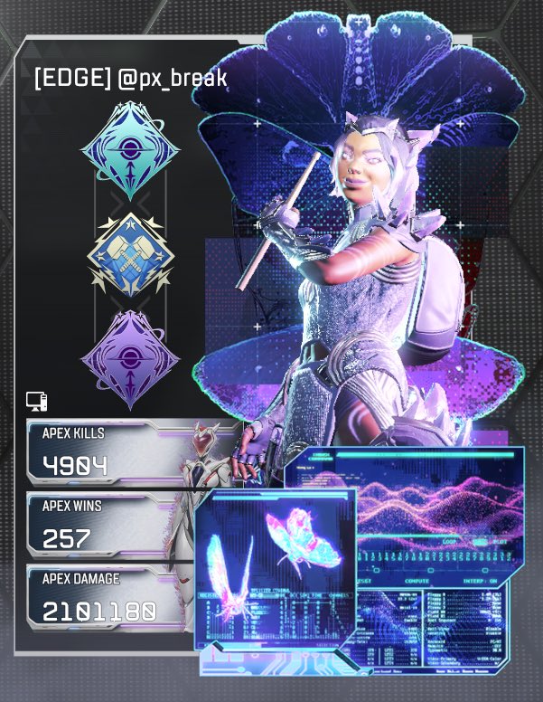px_break's tweet photo. @DecentGamerGirl I don't play Ash anymore, but she has my most kills (: Alter is my fav https://t.co/TDjvHsqKtG