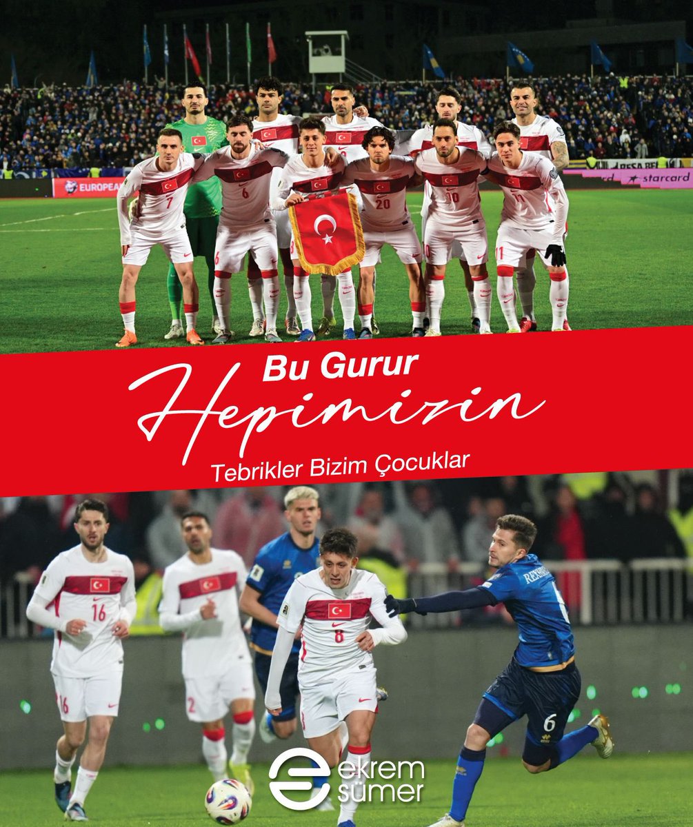 EkremSMR's tweet photo. Başarı; yetenekten önce disiplin, inanç ve süreklilik ister.
Sahada gösterilen bu mücadele, aslında bir milletin karakteridir.

Bu gurur hepimizin. 🇹🇷
Tebrikler bizim çocuklar.”
#millitakım #BizimÇocuklar #uğurcan #TürkiyeHızlanıyor #türkiye https://t.co/suINFm6DSA