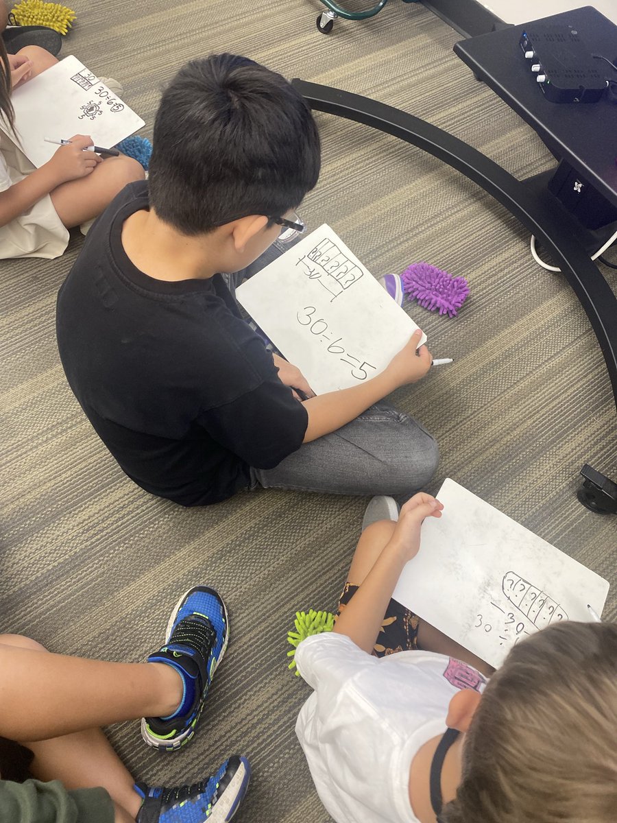 mgarza_teacher's tweet photo. Using strip diagrams to find the missing side is 🔥! It really helps the kids understand the steps to finding the missing side. Unfortunately, I forgot to snap a pic of finding the missing side with different side lengths. https://t.co/hO9eEYhyA1