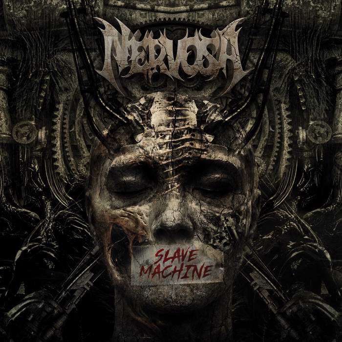 ReleasesMetal's tweet photo. Prepare for an onslaught! NERVOSA's new album "Slave Machine" is unleashed on April 03!

Get your copy and support the thrash assault: https://t.co/436ACK7iPK

#Nervosa #ThrashMetal #SlaveMachine

All the details at 🤘 https://t.co/Z1FVTvoxx1 https://t.co/iGFKsGH5vU