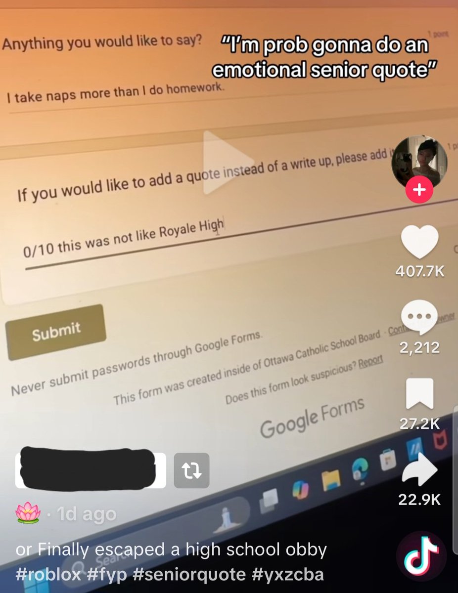 Amazing things happening on tiktok rn