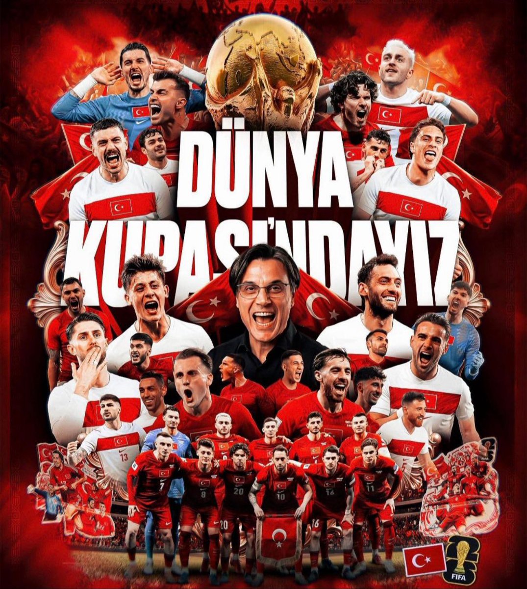 RToplu06's tweet photo. 2026 Dünya Kupası play-off finalinde Kosova’yı deplasmanda 0-1 mağlup ederek 24 yıl aradan sonra Dünya Kupası'na katılma başarısı gösteren    A Milli futbol takımımızı tebrik eder Dünya kupası maçlarında başarılar dilerim. https://t.co/an78sLjhto