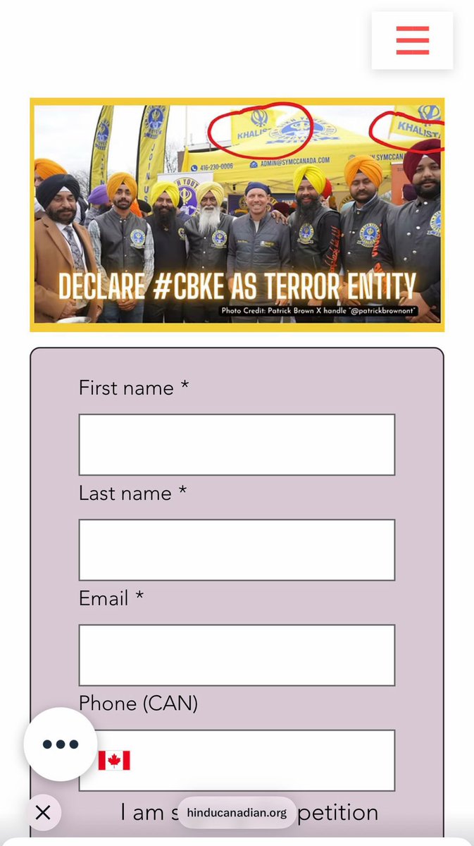 Freedomnewlh1m's tweet photo. #COHNA Canada may face defamation lawsuits from various organizations and institutions for spreading false information and fueling hatred toward the Sikh community
COHNA ( Subsidiary of Hindu terrorist group RSS) https://t.co/M4CzjjRDMD