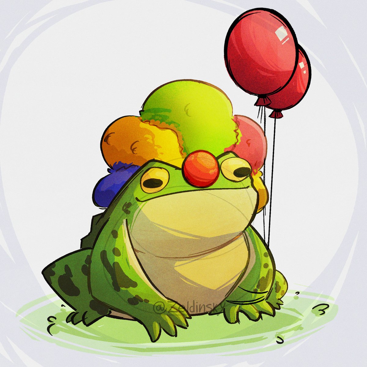 zeldinsky's tweet photo. 🐸 It's April Fools my dudes 🐸 https://t.co/xSk2ukb7U5