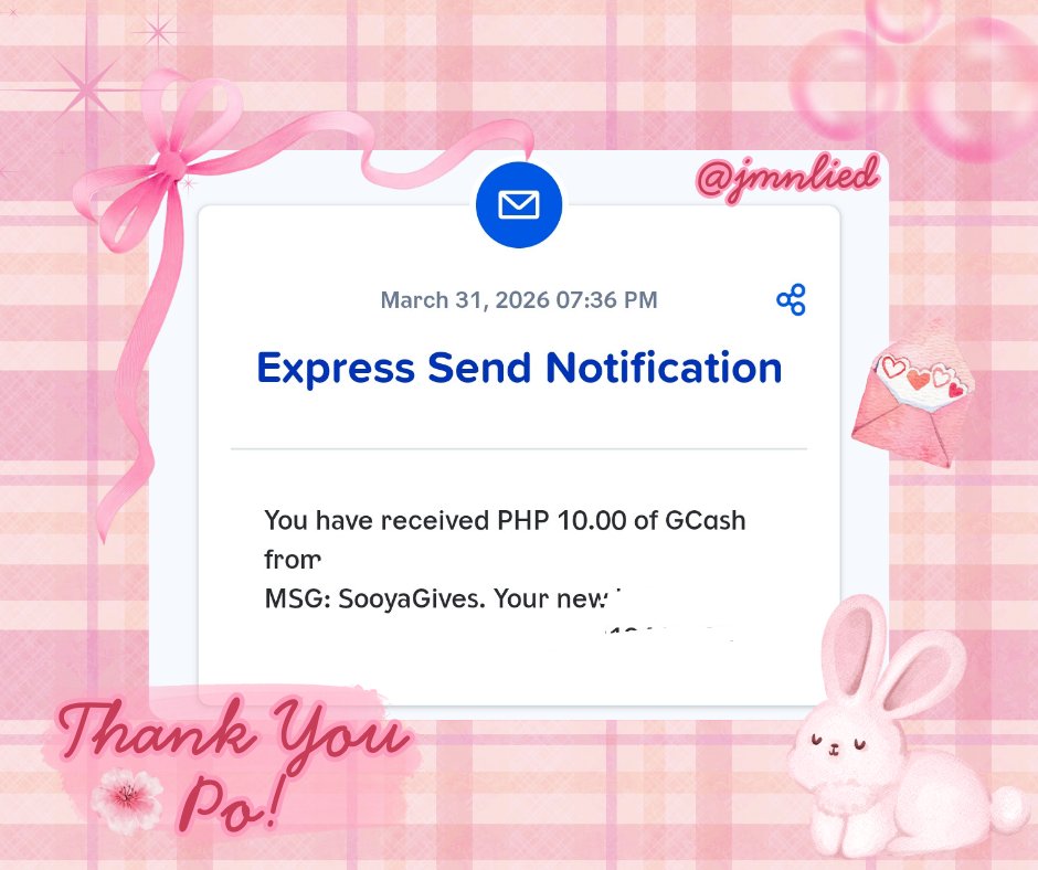jmnlied's tweet photo. ⋆𐙚₊˚⊹♡ thank you so much po for the giveaway @SooyaGives and sponsor @/Commsservice01b! 🫶🏻❤️

💌: #Soolamuch https://t.co/DjuRl6yNvs