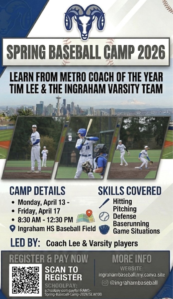 Ingraham Rams Baseball tweet media