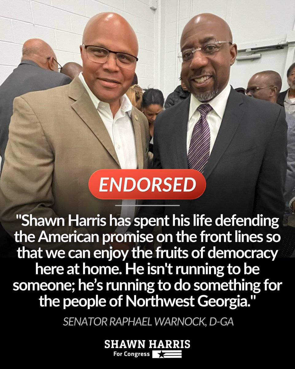 Shawn Harris for Congress tweet media