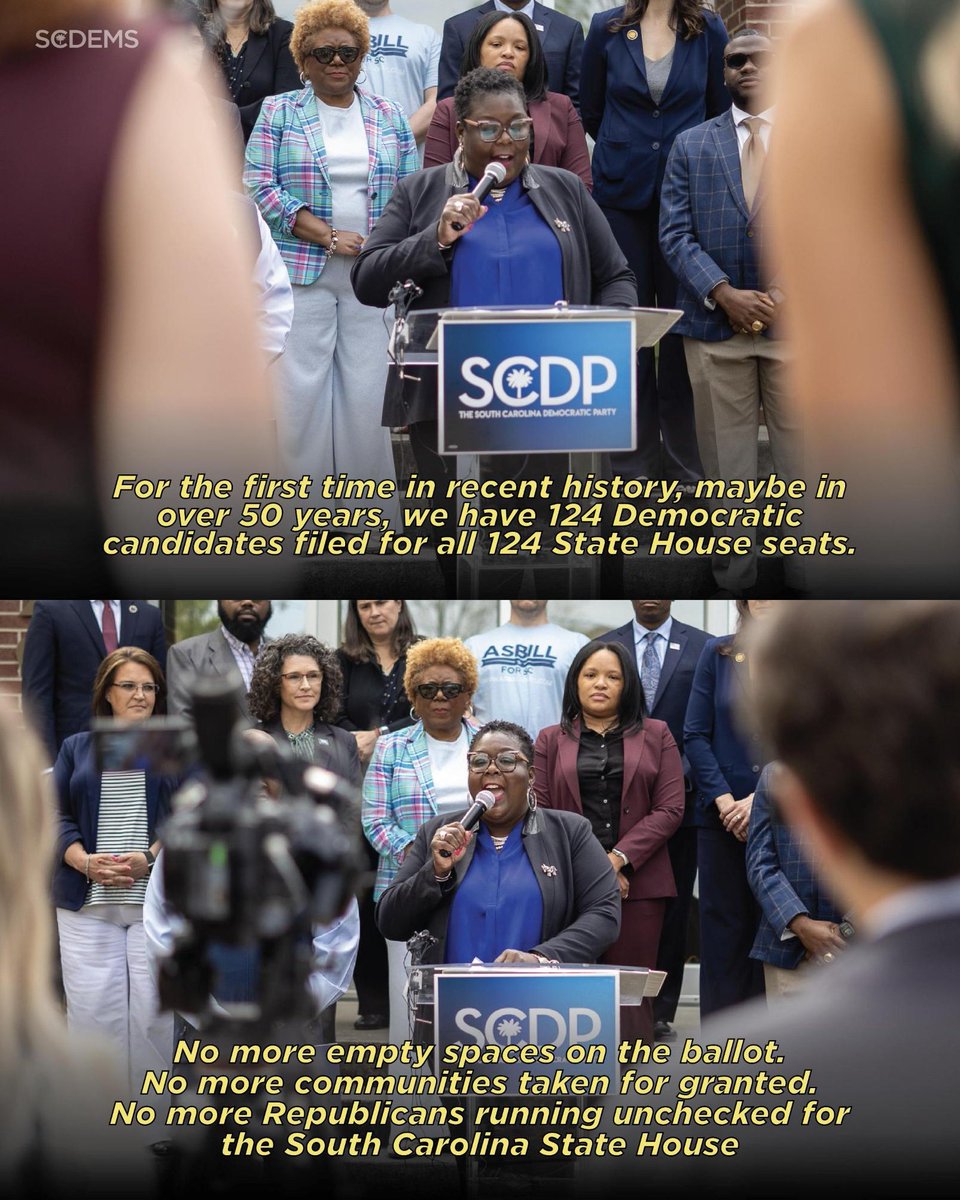 South Carolina Democratic Party tweet media