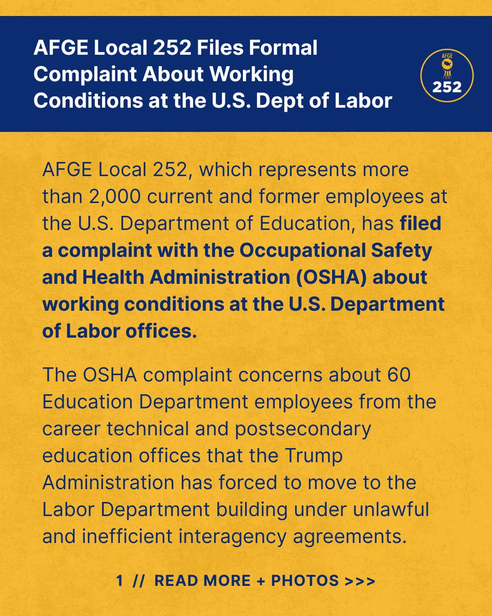 AFGE Local 252 (@AFGELocal252) / Posts / X