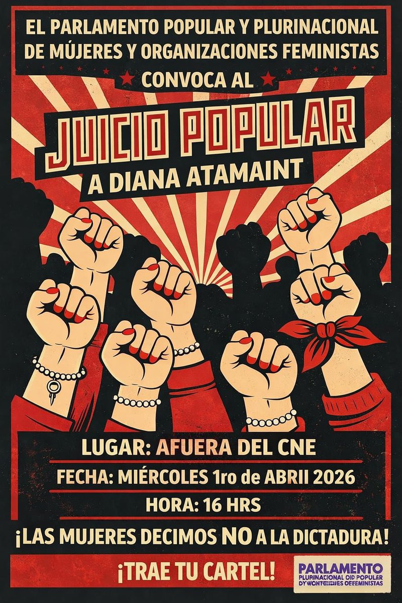 Esperar un #JuicioPolítico un mínimo acto de fiscalización de <a href="/AsambleaEcuador/">Asamblea Nacional</a> es imposible!!! Pero siempre nos quedan la disputa de los sentidos en el campo de los sentidos: #JuicioPopularAtamaint porque el árbitro electoral es ahora un árbitro comprado!!! #VergüenzaAtamaint