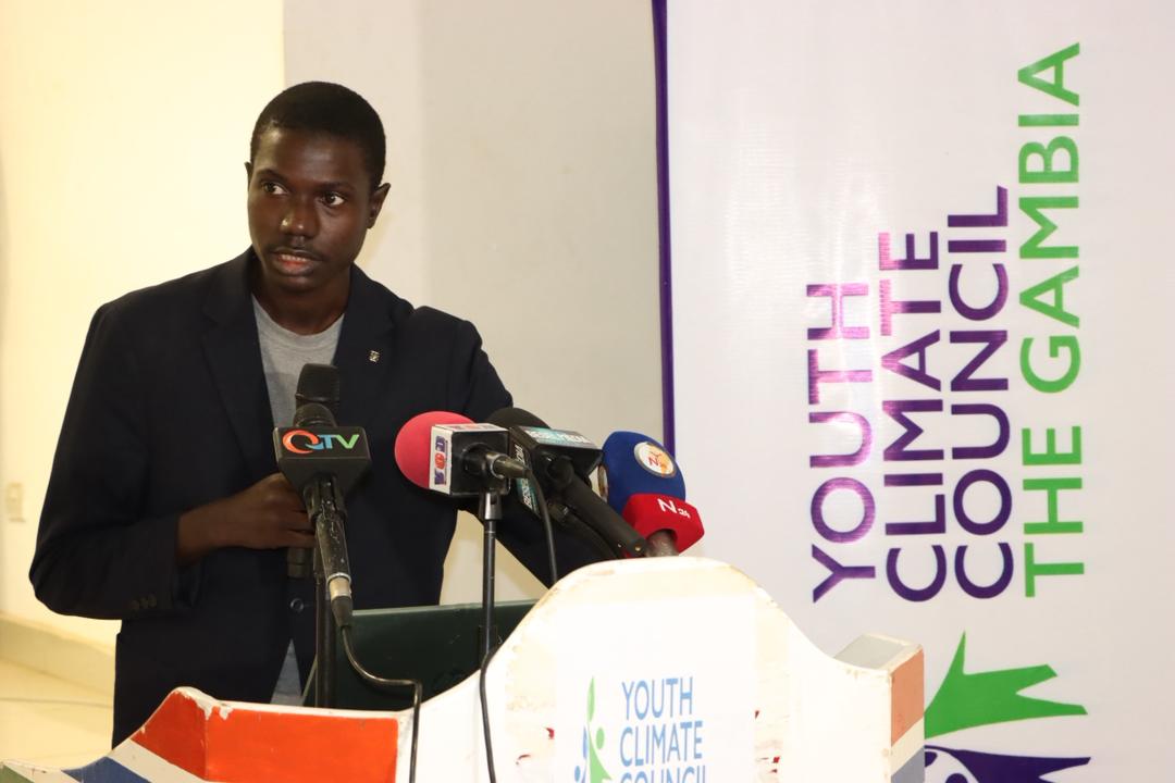 modoulamingass1's tweet photo. Youth Climate Council Gambia Launched 📷
A New Chapter in the Youth Participation of Climate Policy and Governance

Honored to Delivered a Statement as Country Coordinator of @YCCGAlliance 🇬🇲

#YCCGambia I #YCCGA I #ClimateAction I #Environment https://t.co/RwQ2ZDMu1u