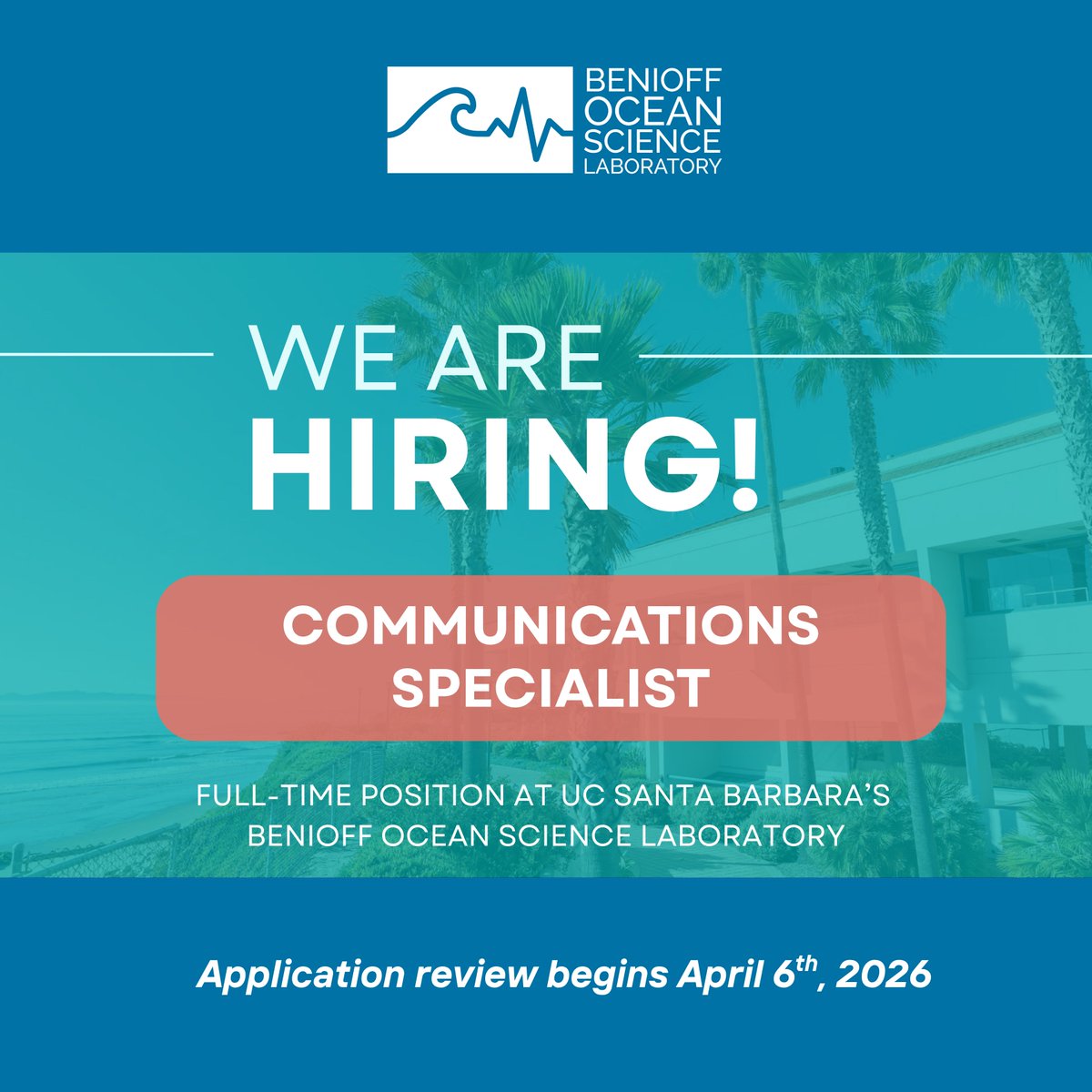 Benioff Ocean Science Laboratory tweet media